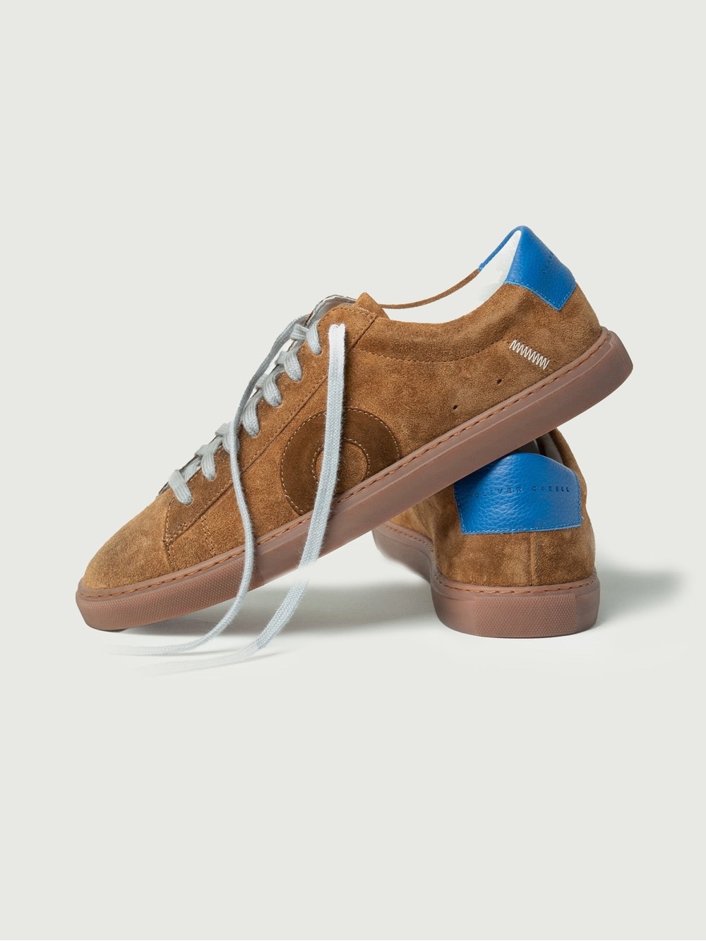 Oliver Cabell Low 1 Military Distressed Suede Sneakers Men’s EU 42 US 9 Italy